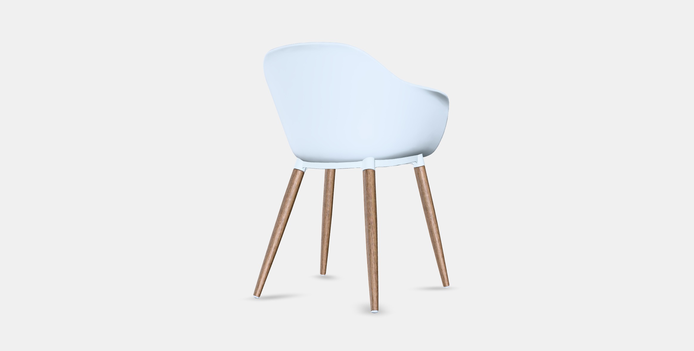 GRONSTA Chair with armrests in-outdoor 1 Low-poly 3D model_3