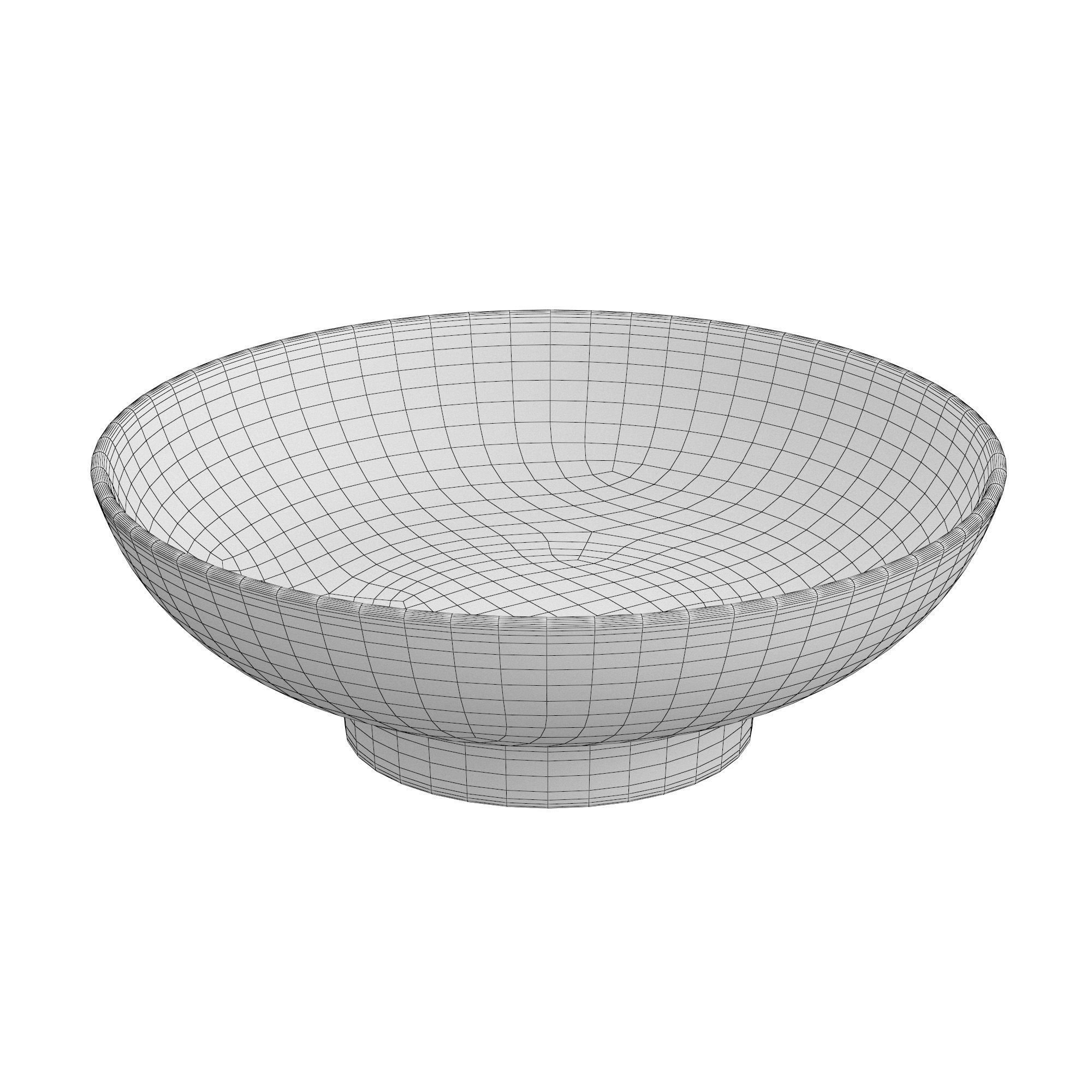 Bosa Table Collecton Medium Bowl 3D model_4