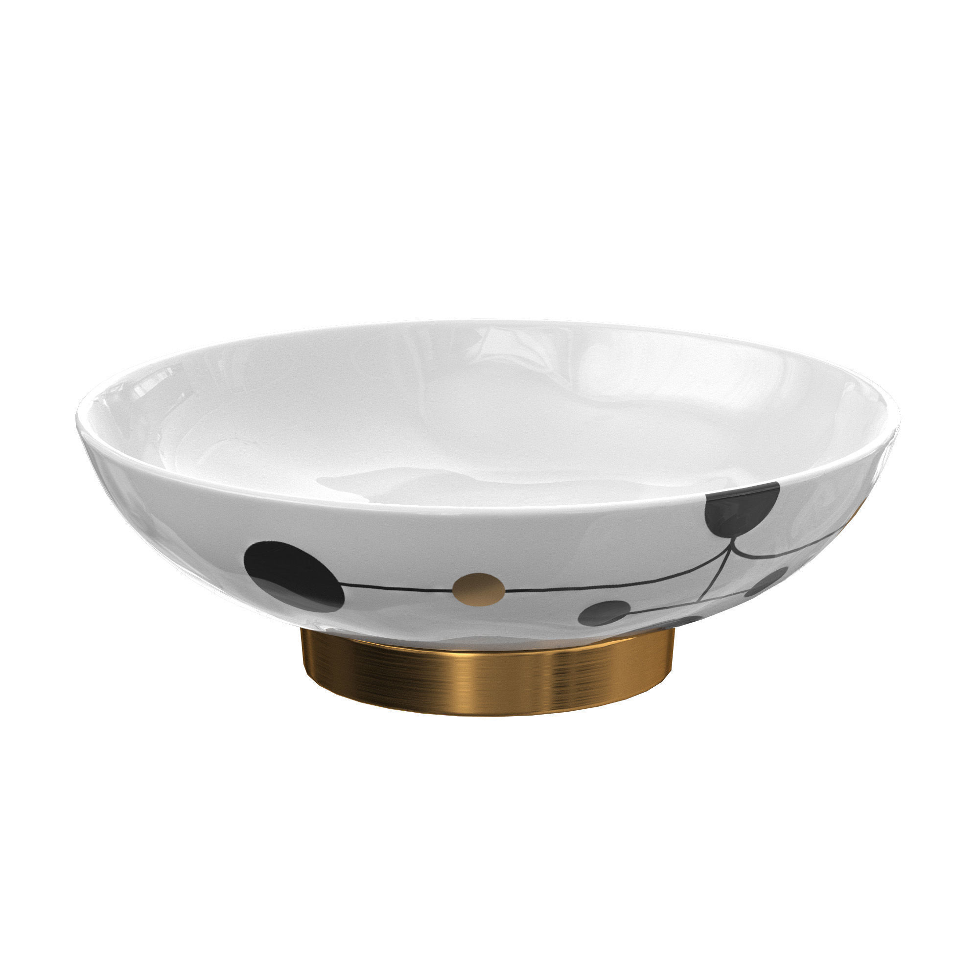 Bosa Table Collecton Medium Bowl 3D model_2