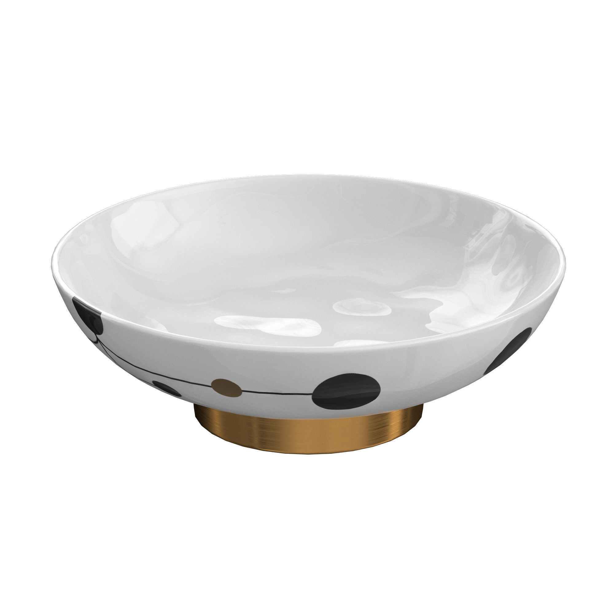 Bosa Table Collecton Medium Bowl 3D model_3