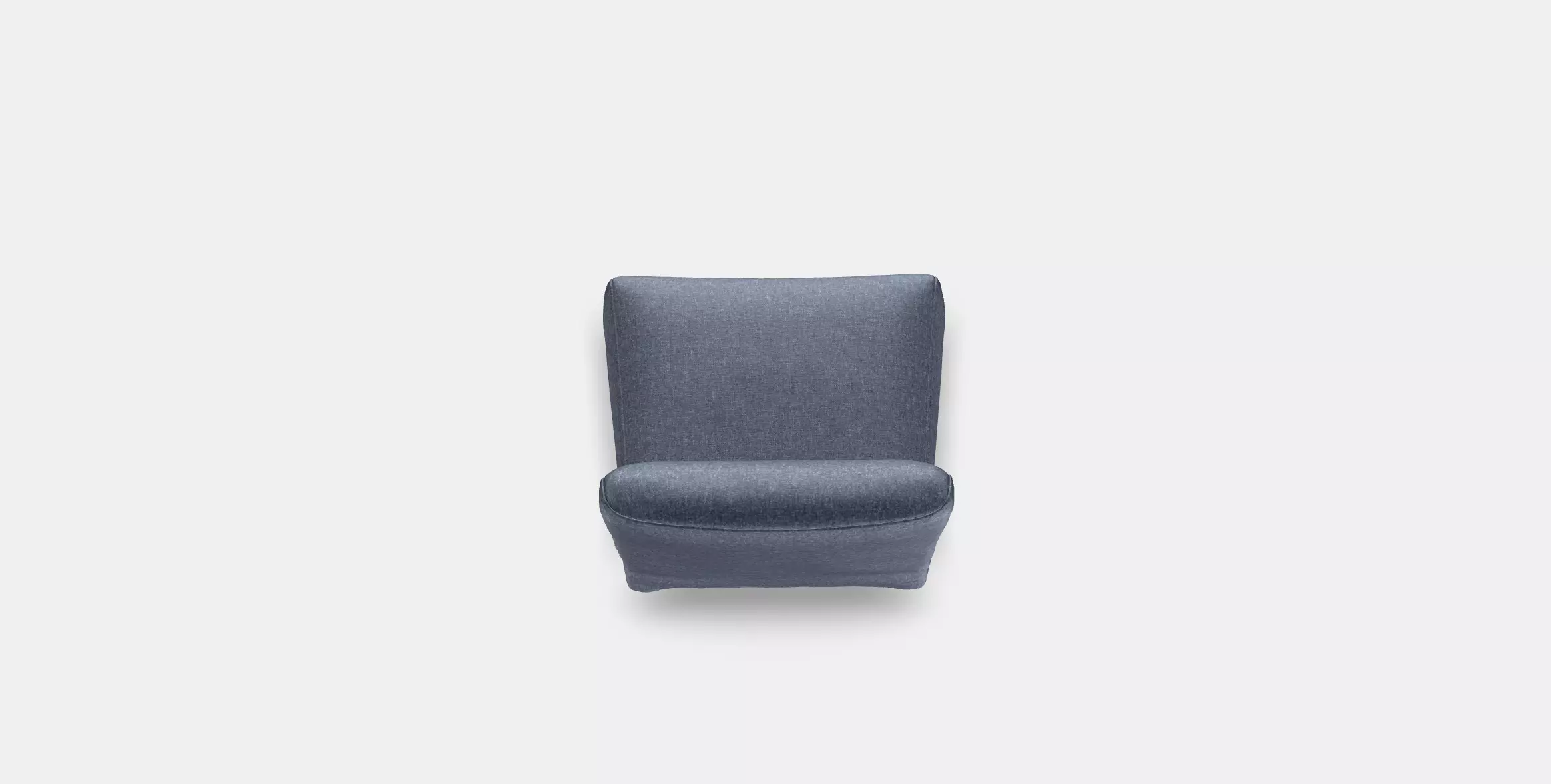 BERGMUND Chair cover 4 Low-poly 3D model