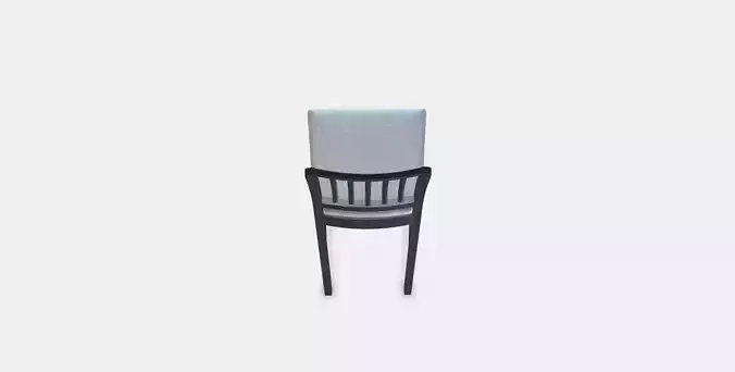 EKEDALEN Bar stool with backrest 2