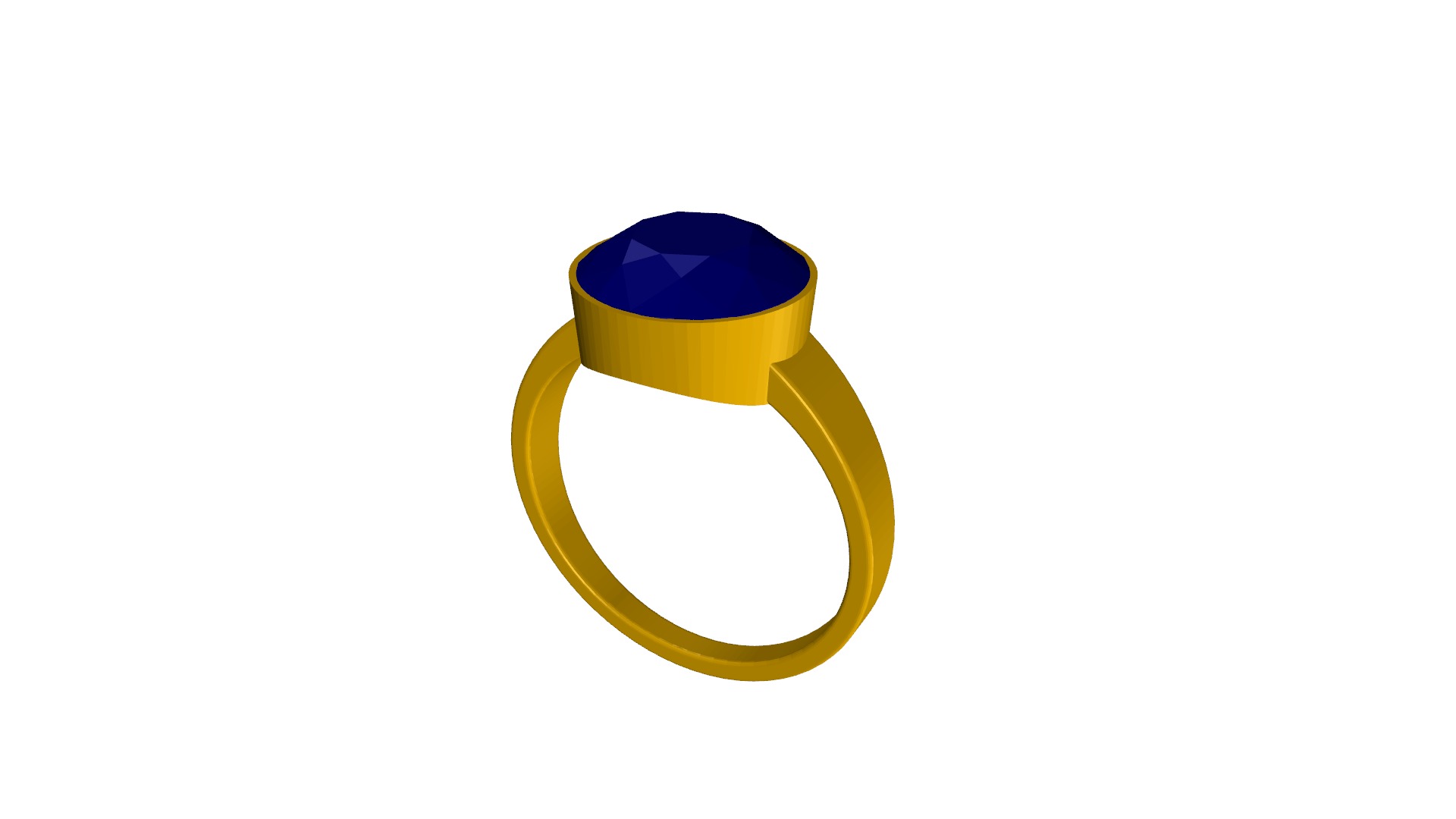 Set of 25 Bun Setting Rings 3D print model_14