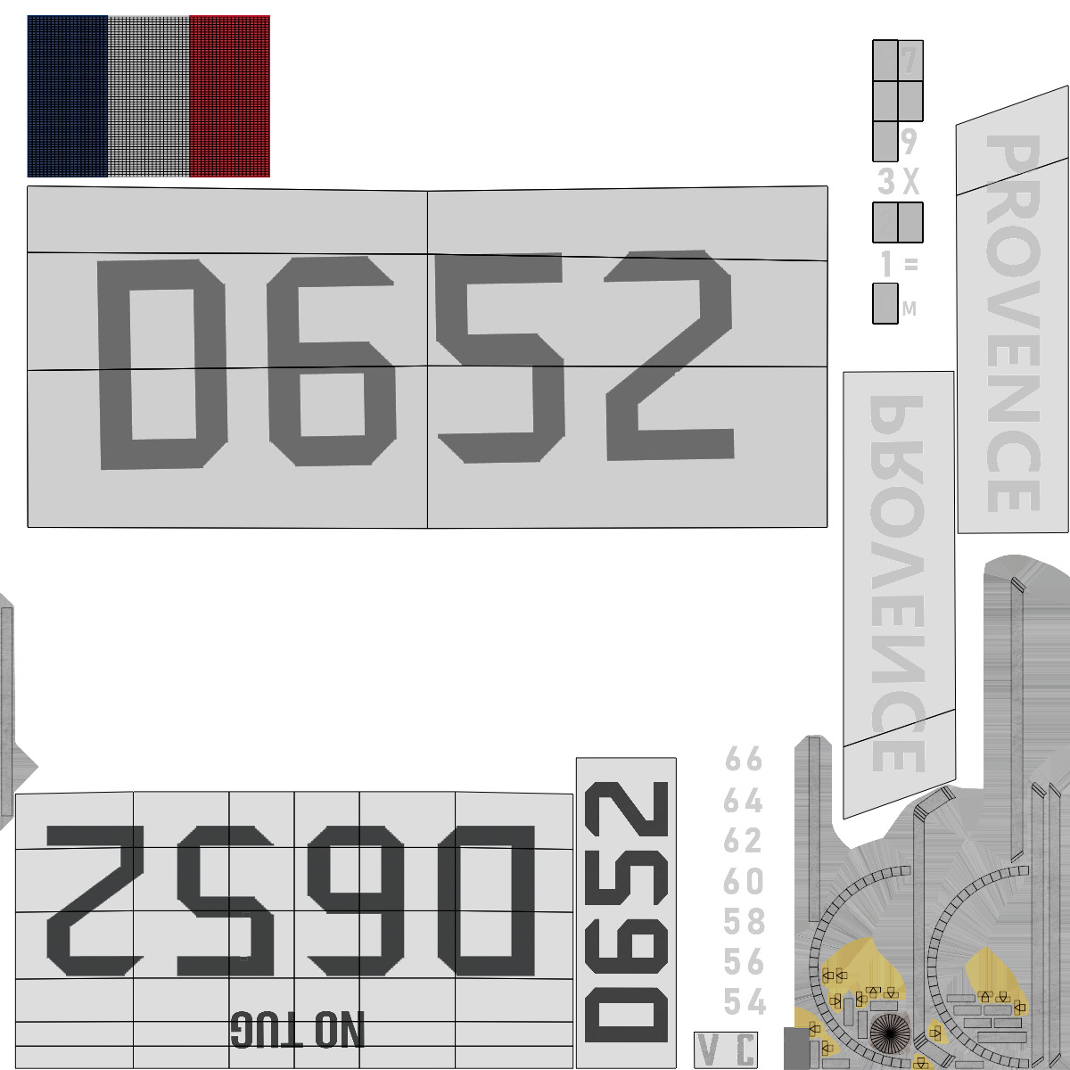FREMM Aquitaine Class Frigate PBR Low-poly 3D model_86