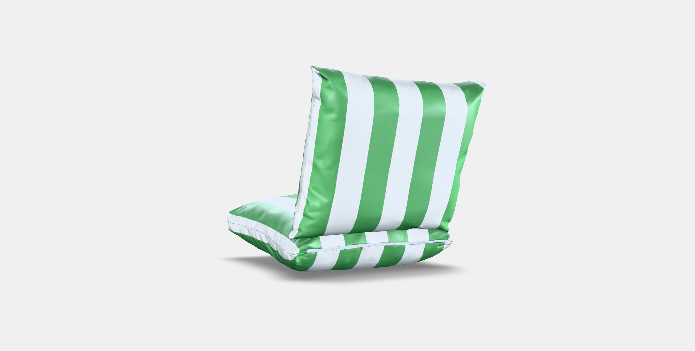 ONNESTAD Cushion set armchair Low-poly 3D model_16
