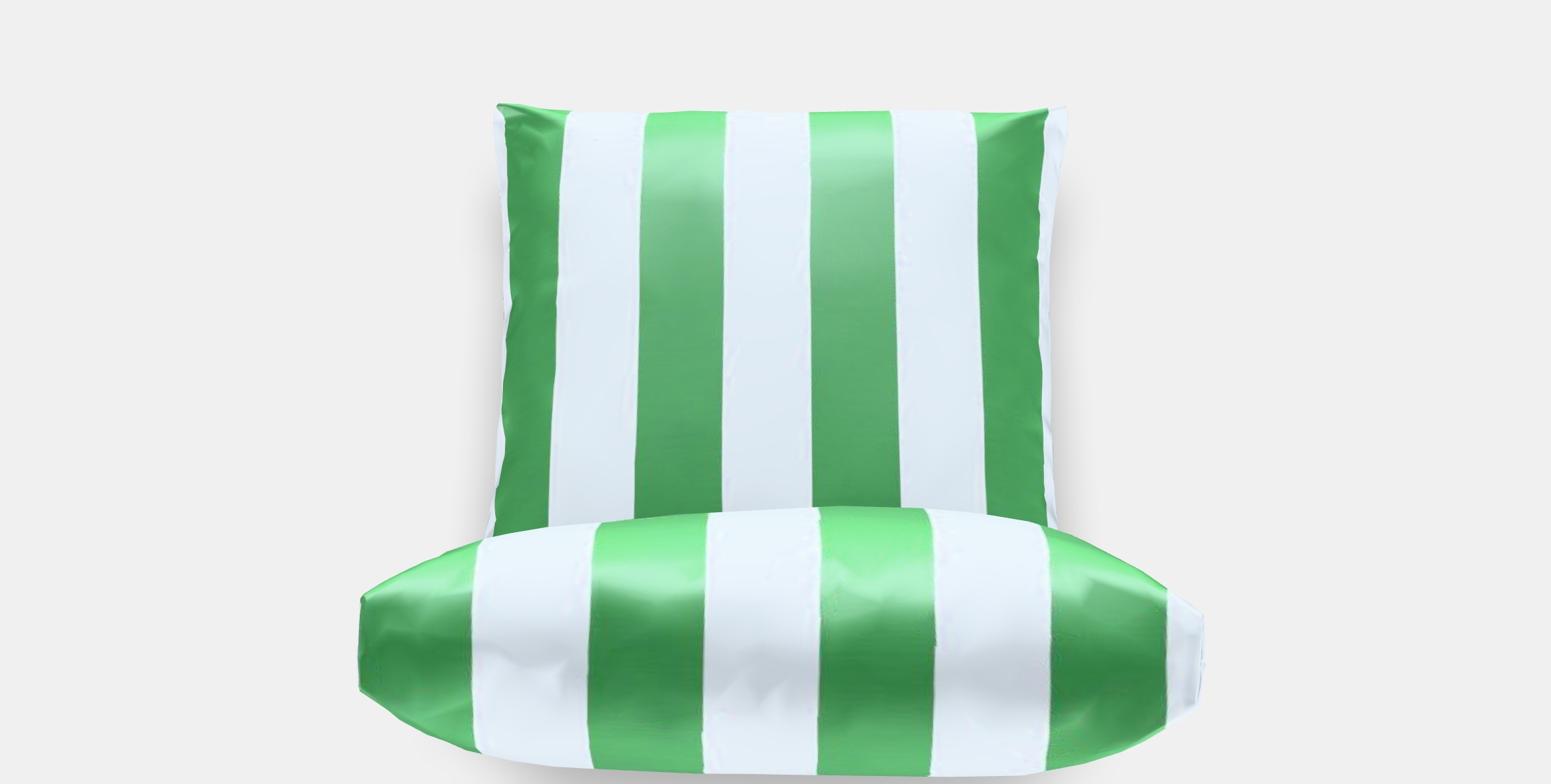 ONNESTAD Cushion set armchair Low-poly 3D model_4