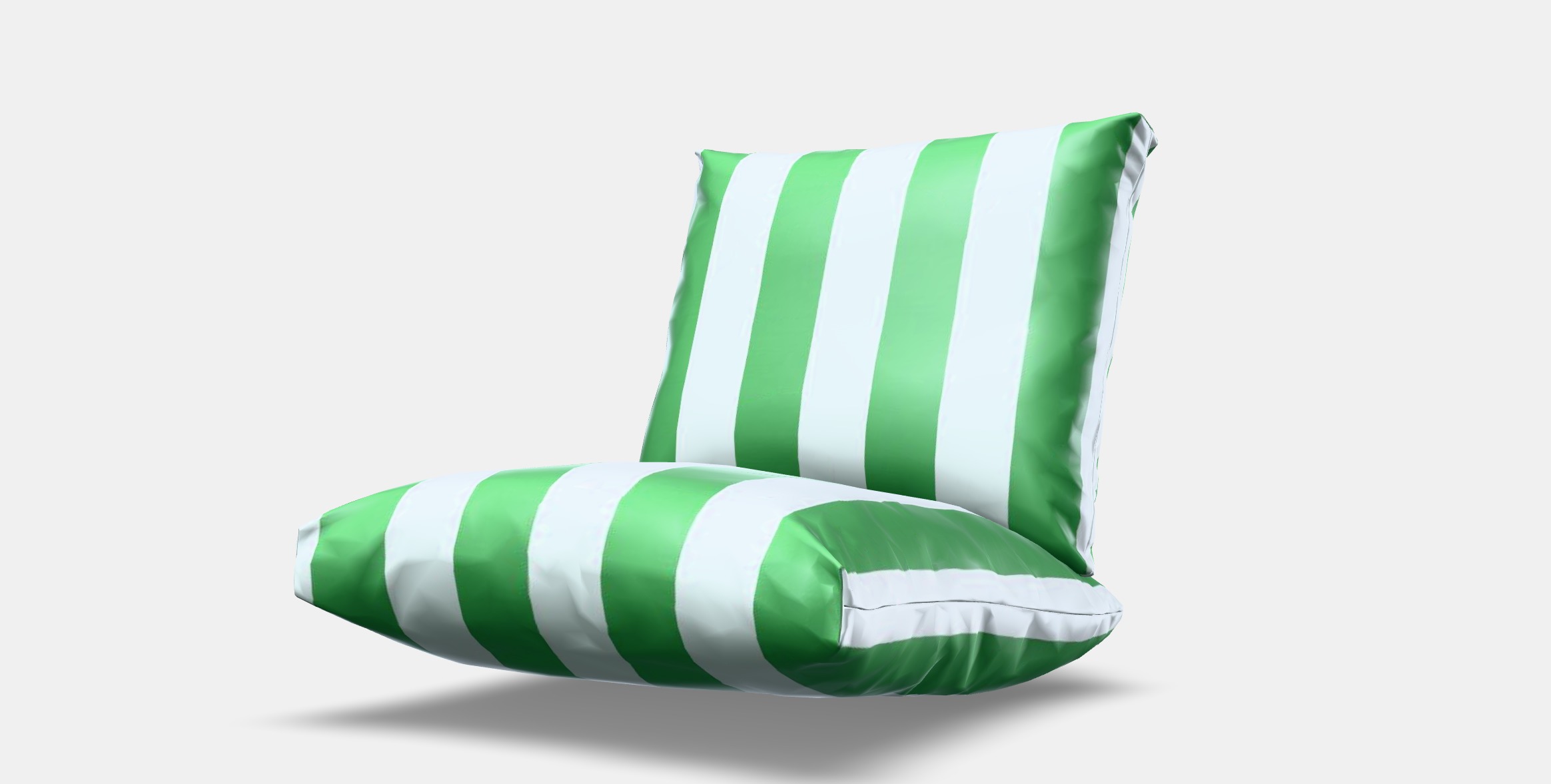 ONNESTAD Cushion set armchair Low-poly 3D model_13