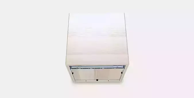 EKET Wall cabinet with glass door 4 Low-poly 3D model
