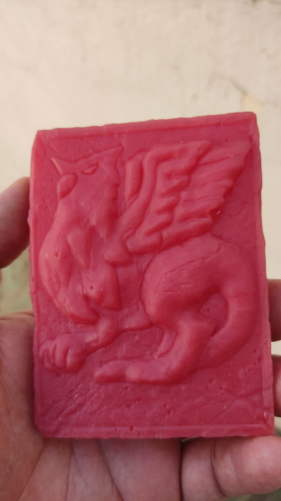 Stone Tablet The Winged Dragon Of Ra 3D print model_6