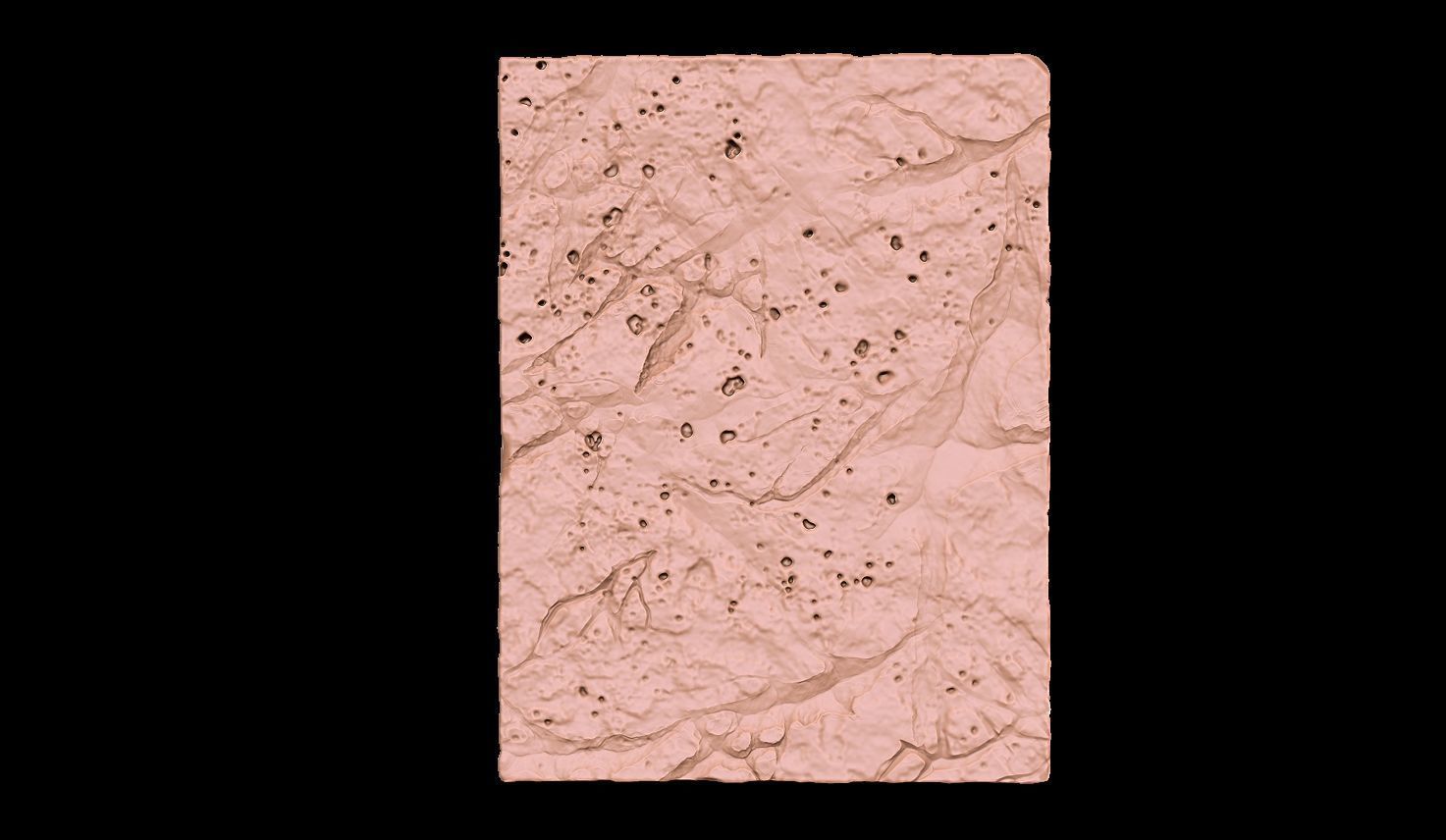 Stone Tablet The Winged Dragon Of Ra 3D print model_3