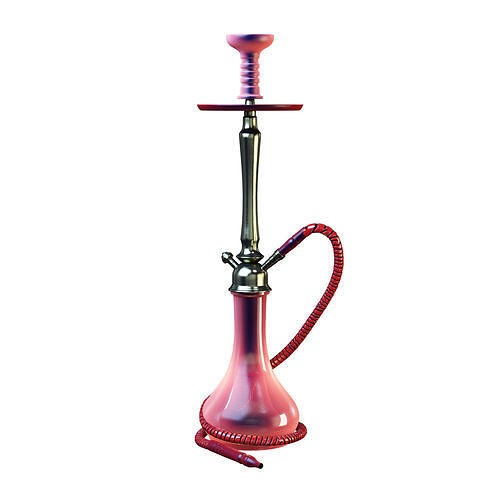 Hookah Tiaga Low-poly 3D model