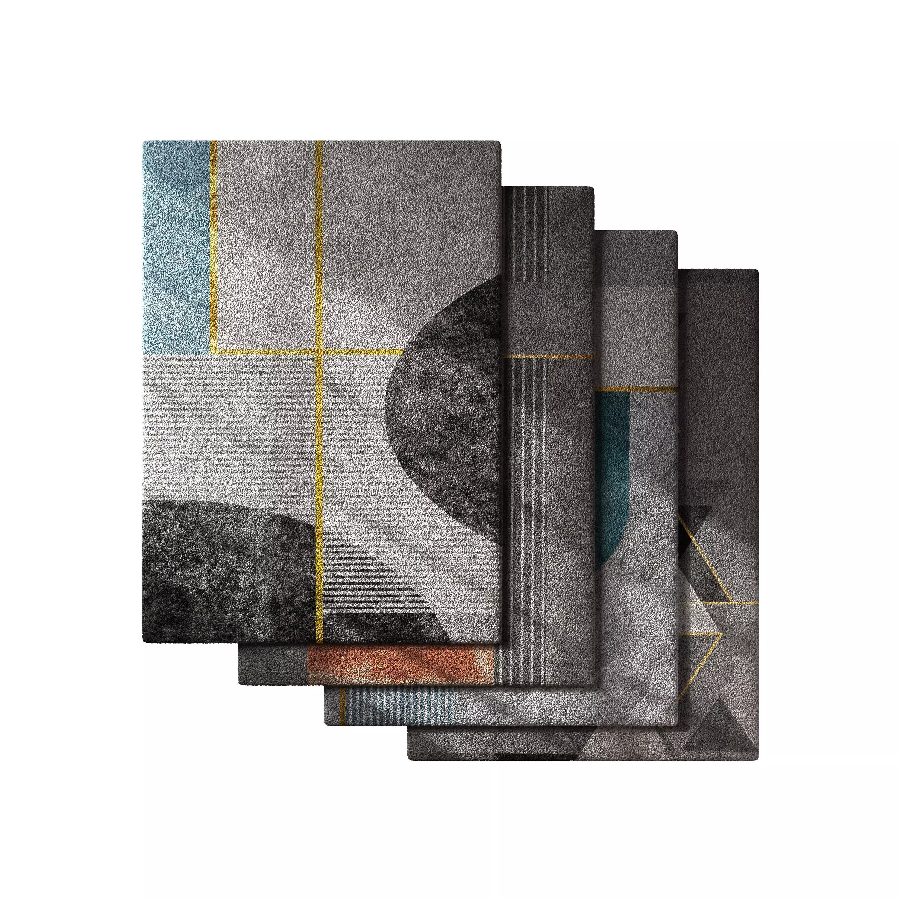 Rug Set 22 3D model_0