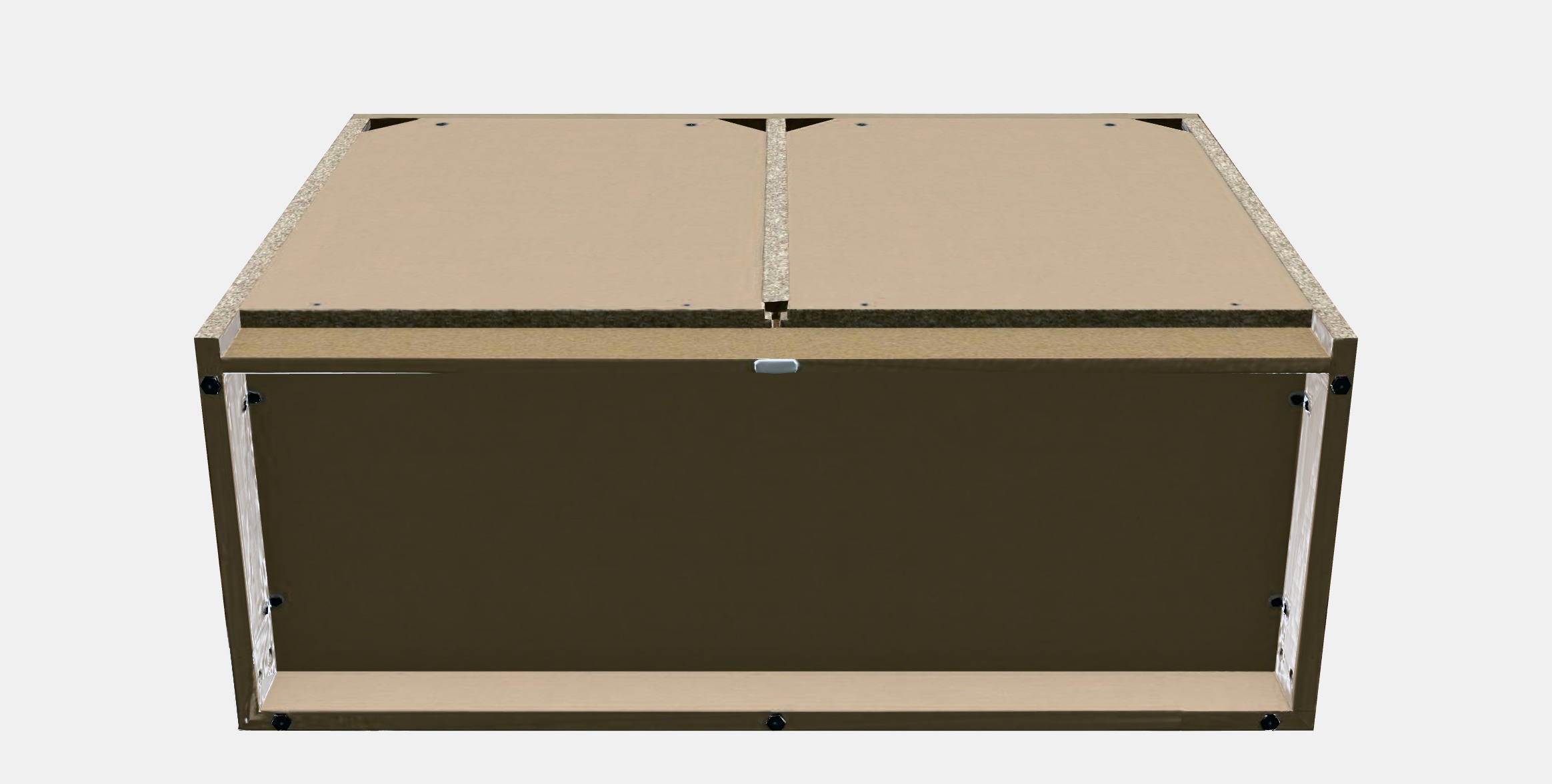 TONSTAD Sideboard 1 Low-poly 3D model_8