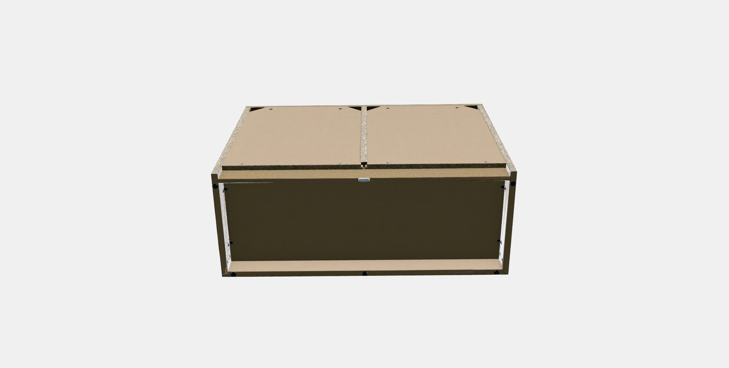 TONSTAD Sideboard 1 Low-poly 3D model_7