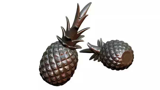pineapple 3D print model