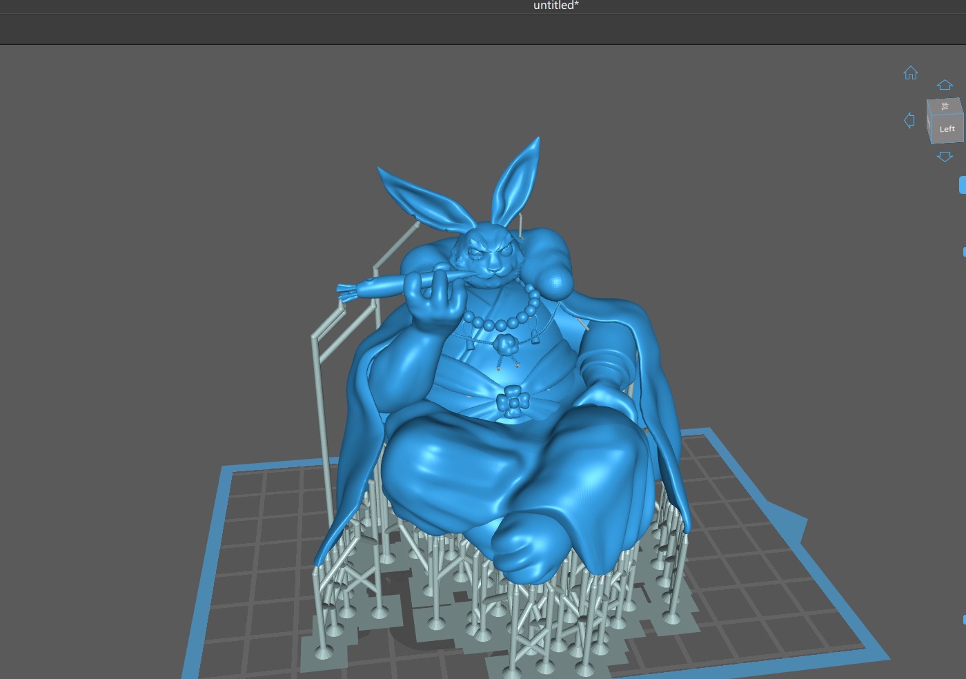 VYSACHE THE KING RABBIT - SHANGRI-LA FRONTIER FANART 3D print model_2