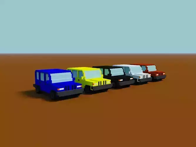 Voxel Jeep