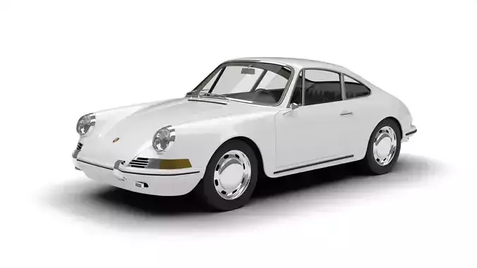 Porsche 911 1964 3d model 