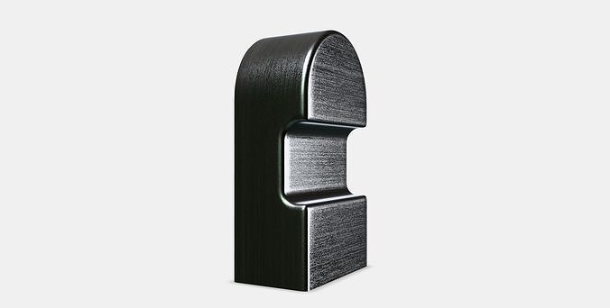 ORRNAS Knob Low-poly 3D model