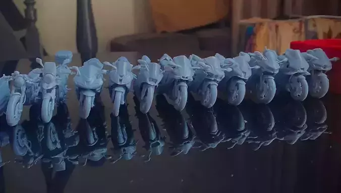 Collection of 20 motorbikes