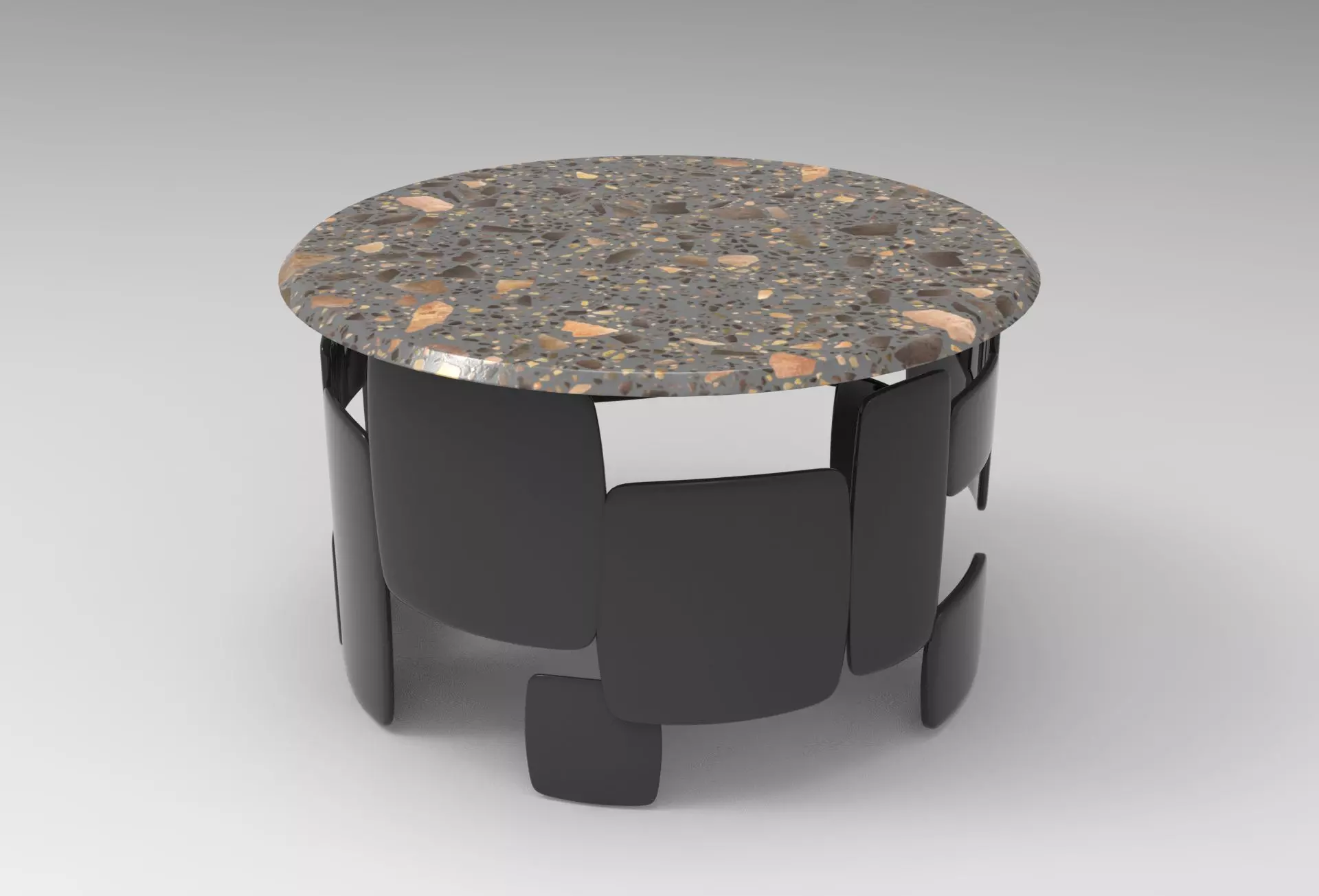 Hirito Center Table Low-poly 3D model_0