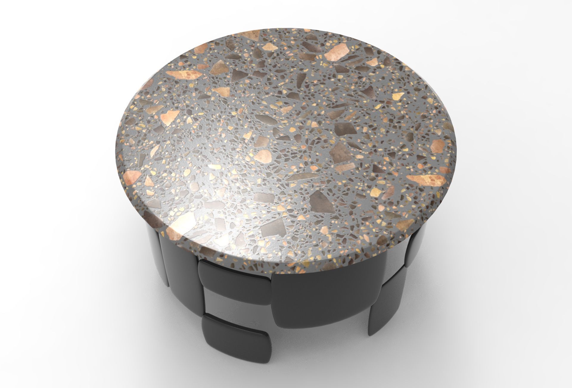 Hirito Center Table Low-poly 3D model_1