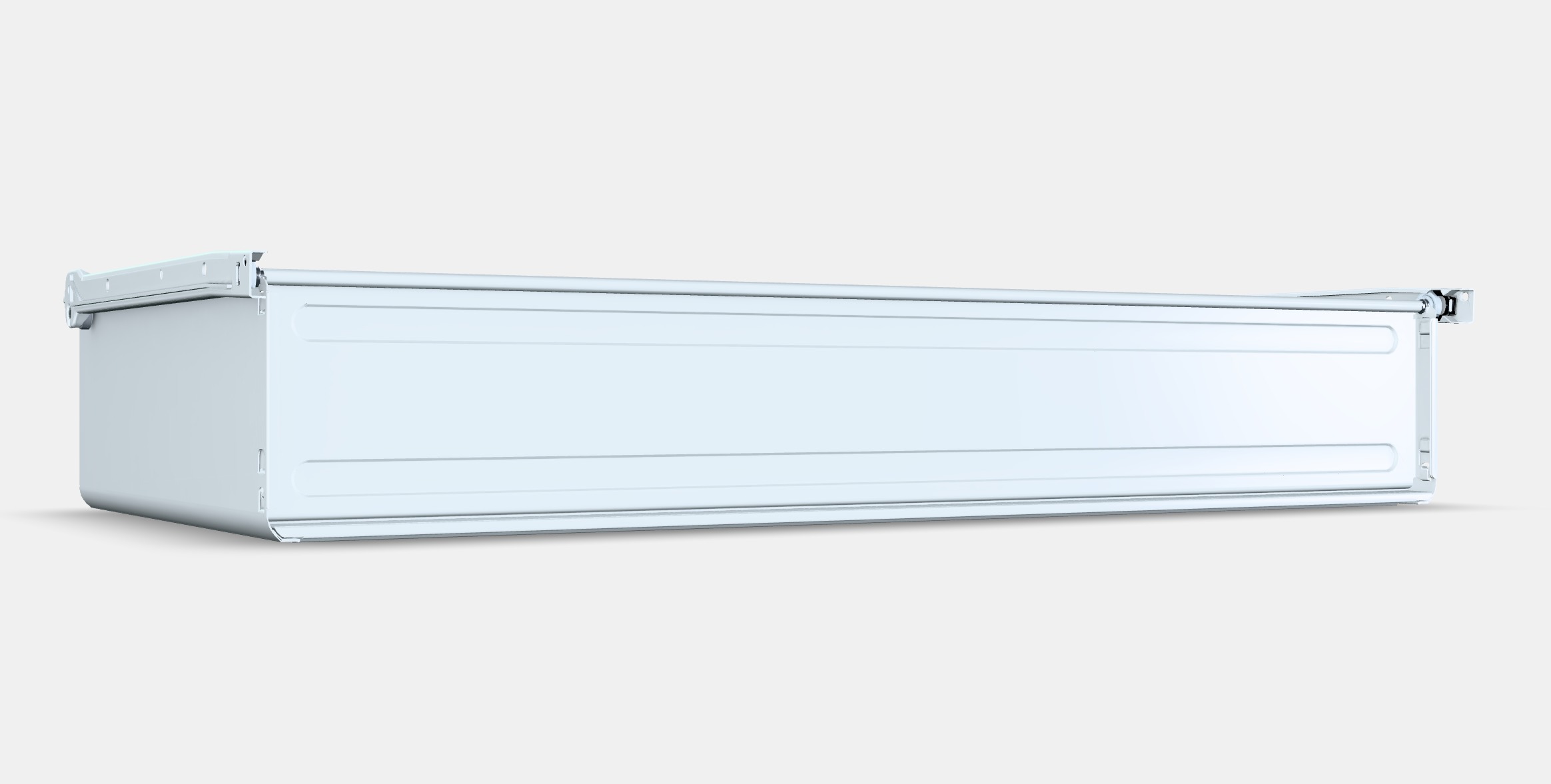 HJALPA Drawer without front Low-poly 3D model_3