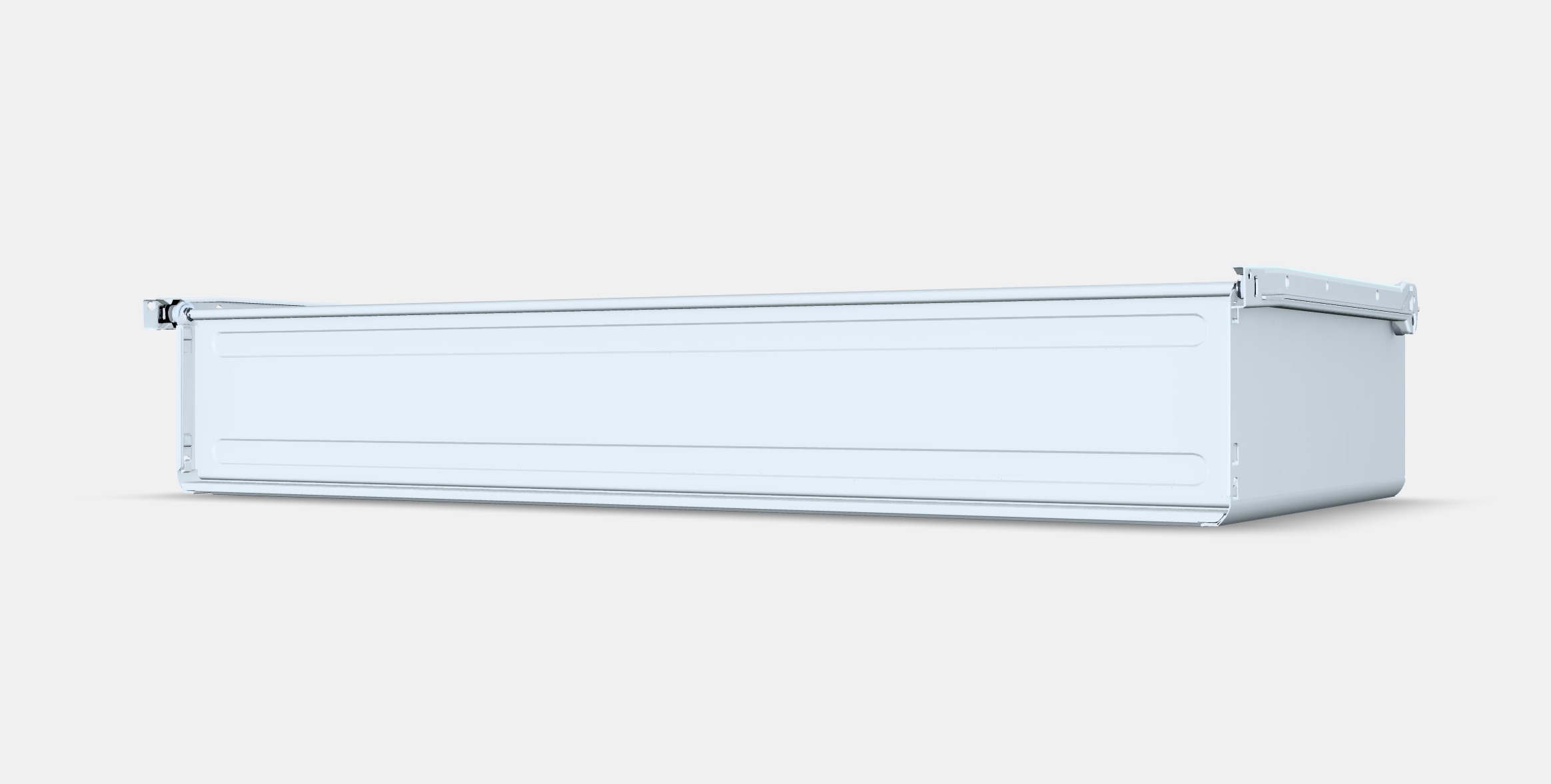 HJALPA Drawer without front Low-poly 3D model_6