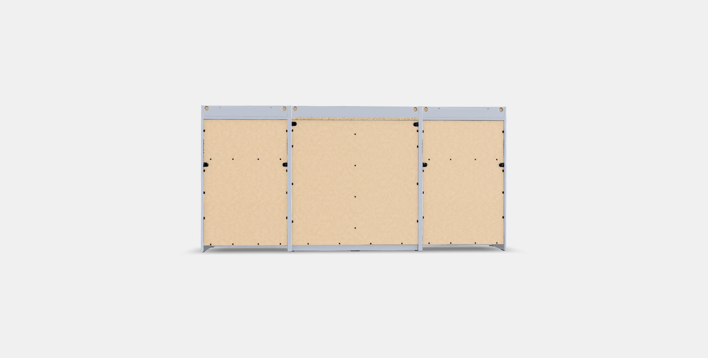 HAUGA Storage combination 10 Low-poly 3D model_13