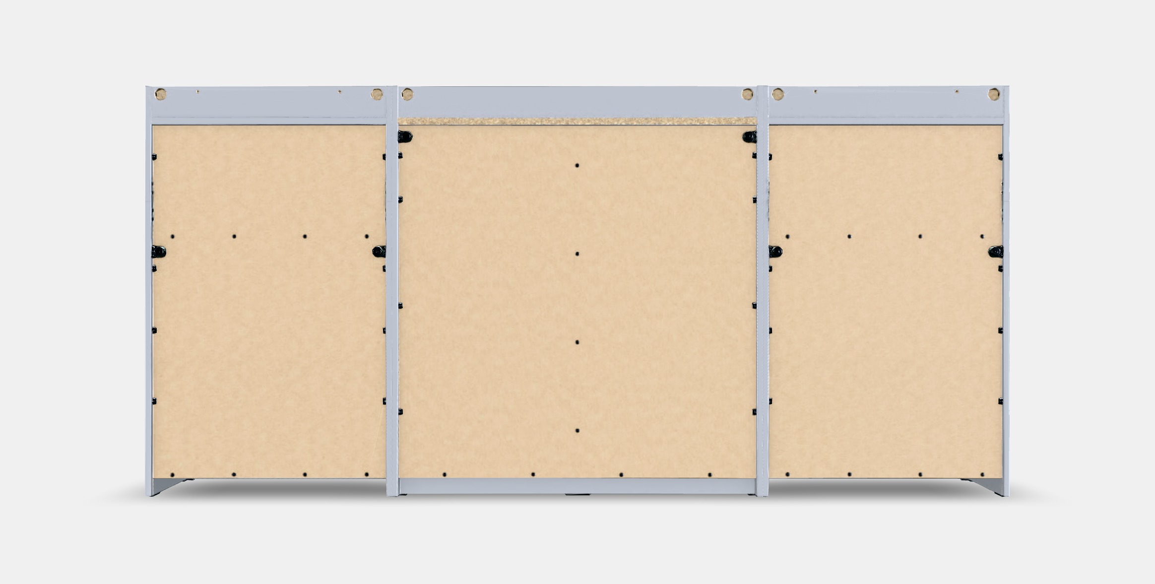 HAUGA Storage combination 10 Low-poly 3D model_15