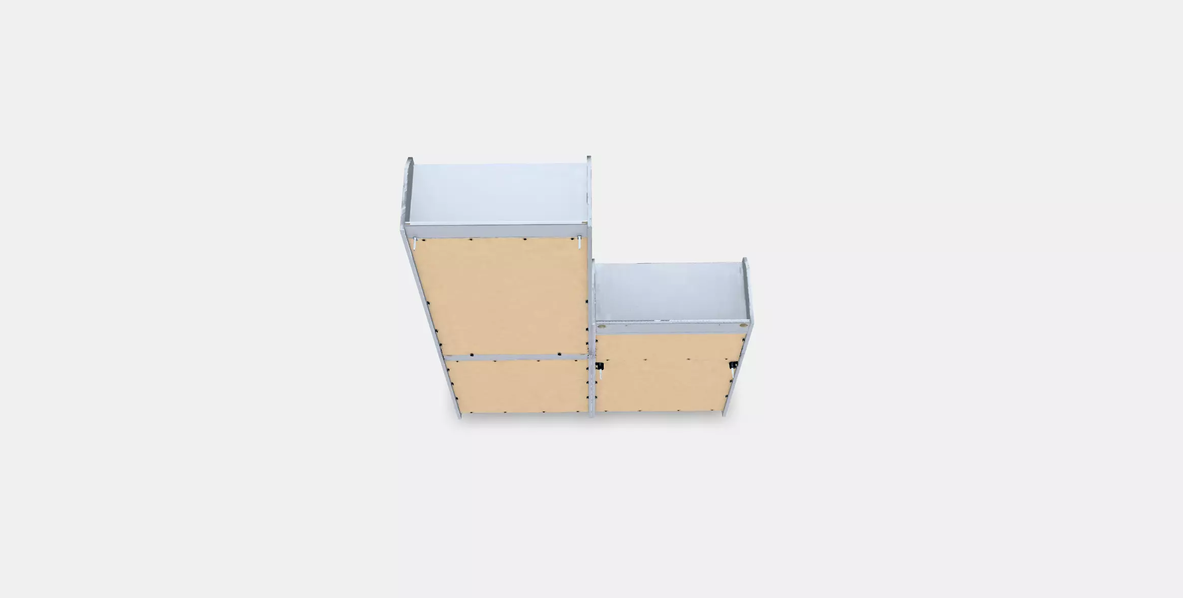 HAUGA Storage combination 11 Low-poly 3D model_0