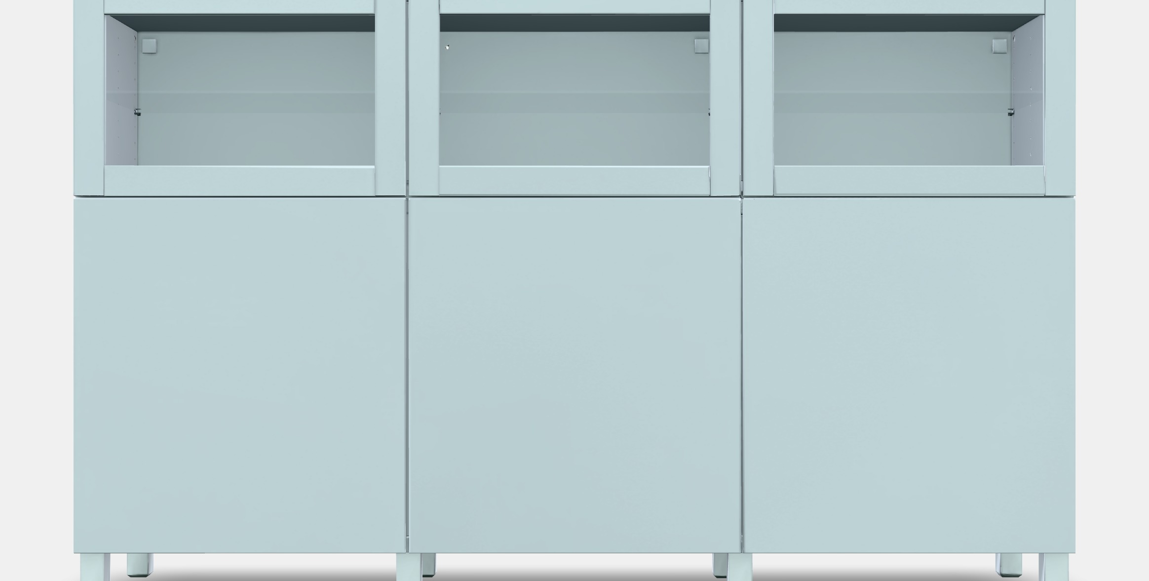 BESTA Storage combination with doors 33 Low-poly 3D model_11