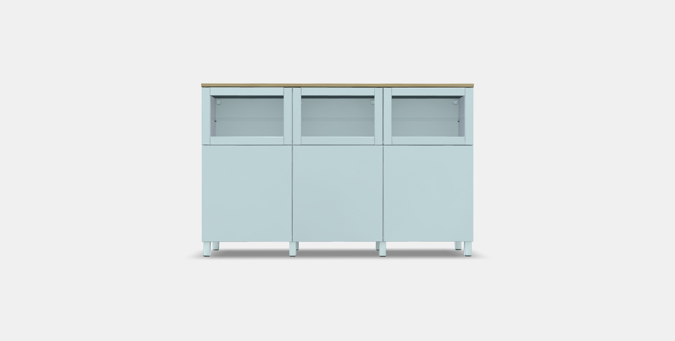 BESTA Storage combination with doors 33 Low-poly 3D model_10