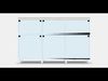 BESTA Storage combination with doors 33 Low-poly 3D model_1