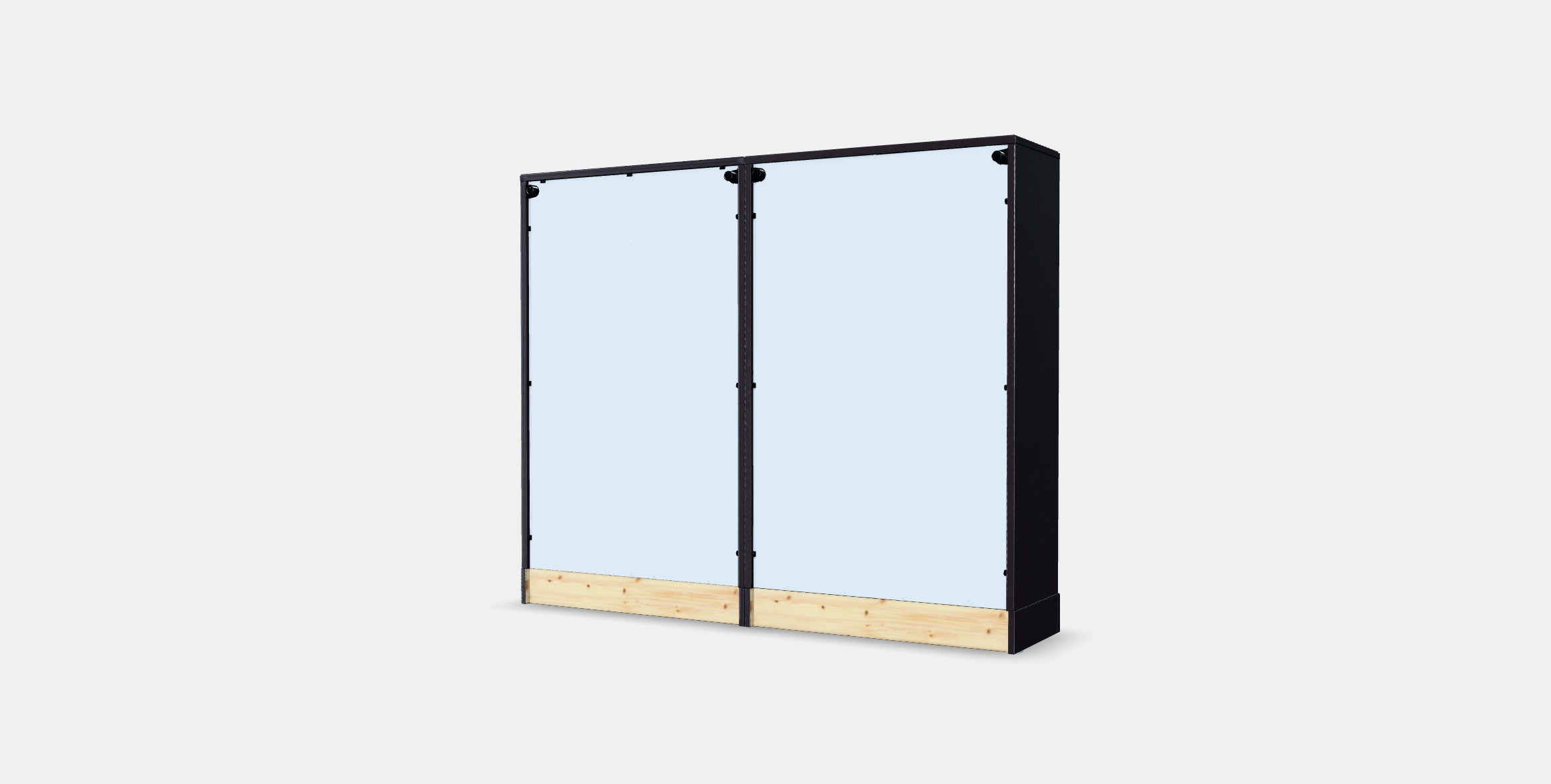 HAVSTA Storage combination w glass-doors 1 Low-poly 3D model_3