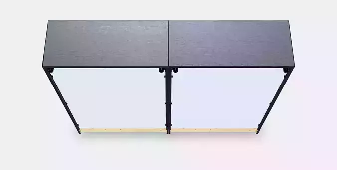 HAVSTA Storage combination w glass-doors 1