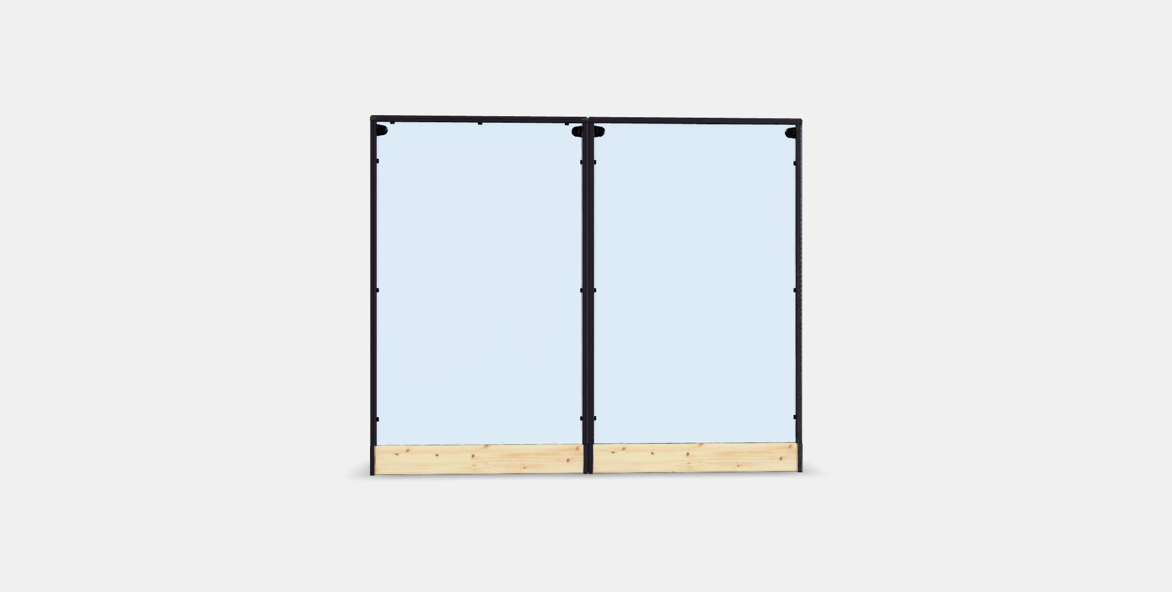 HAVSTA Storage combination w glass-doors 1 Low-poly 3D model_13