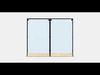 HAVSTA Storage combination w glass-doors 1 Low-poly 3D model_1