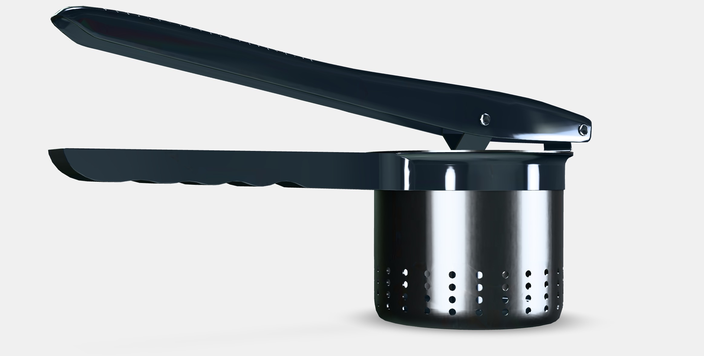 IDEALISK Potato press Low-poly 3D model_3