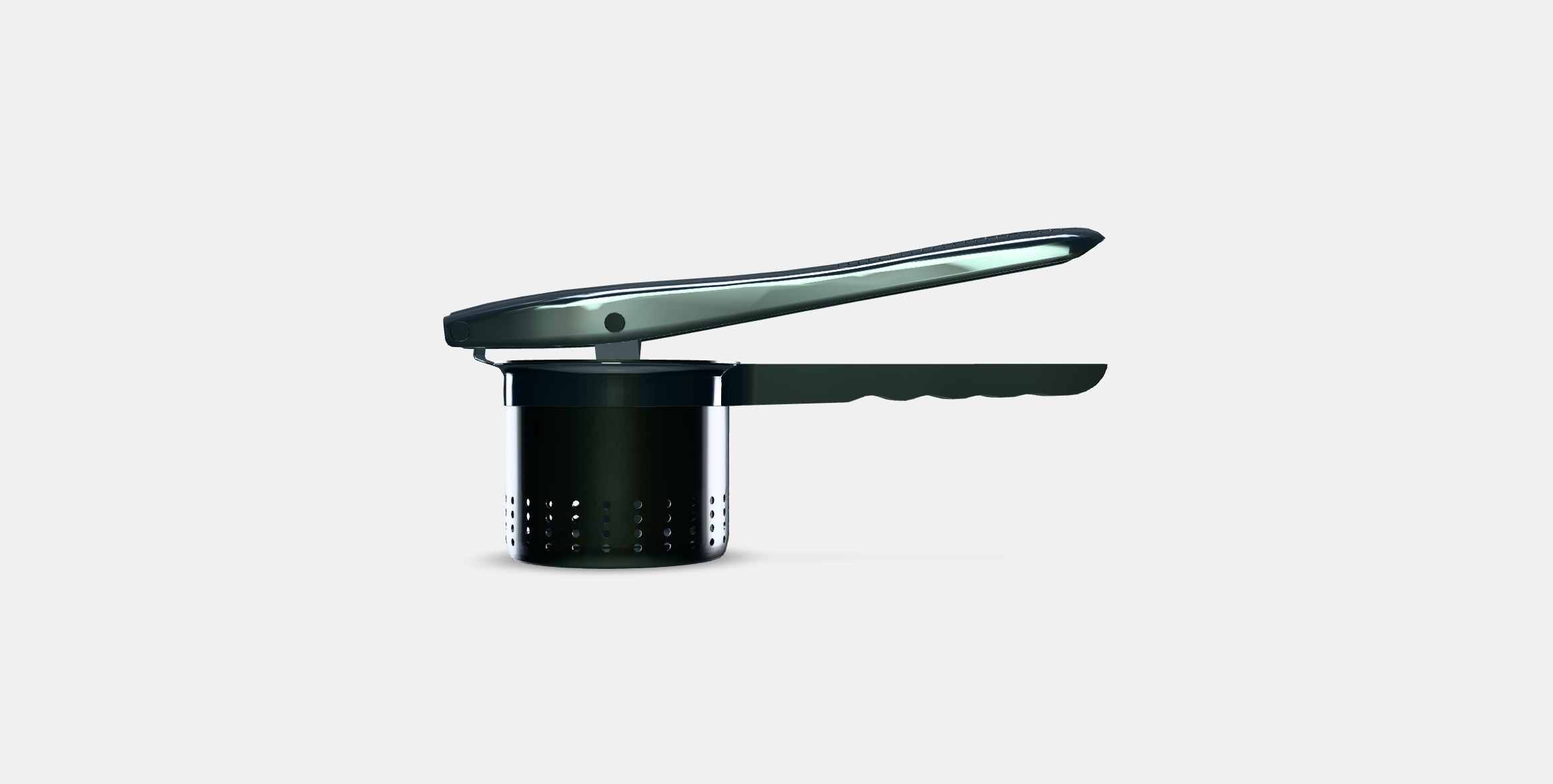 IDEALISK Potato press Low-poly 3D model_10