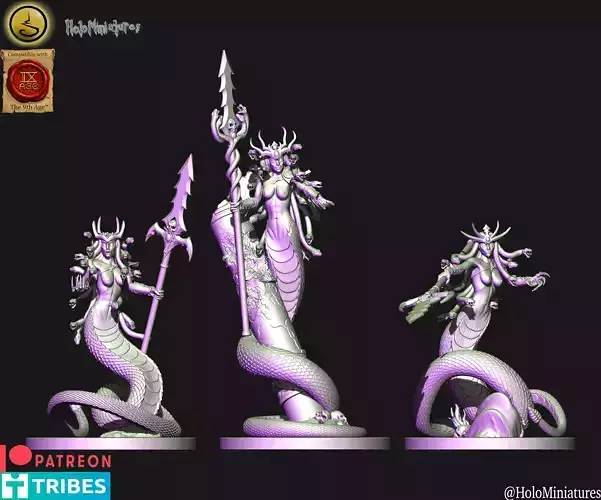 Dark elves Medusa unit