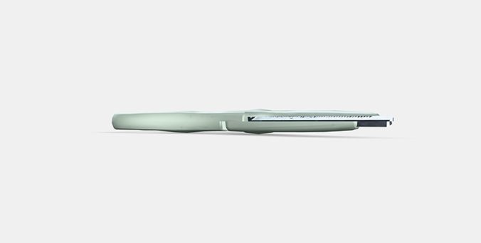 TROJKA Household scissors Low-poly 3D model
