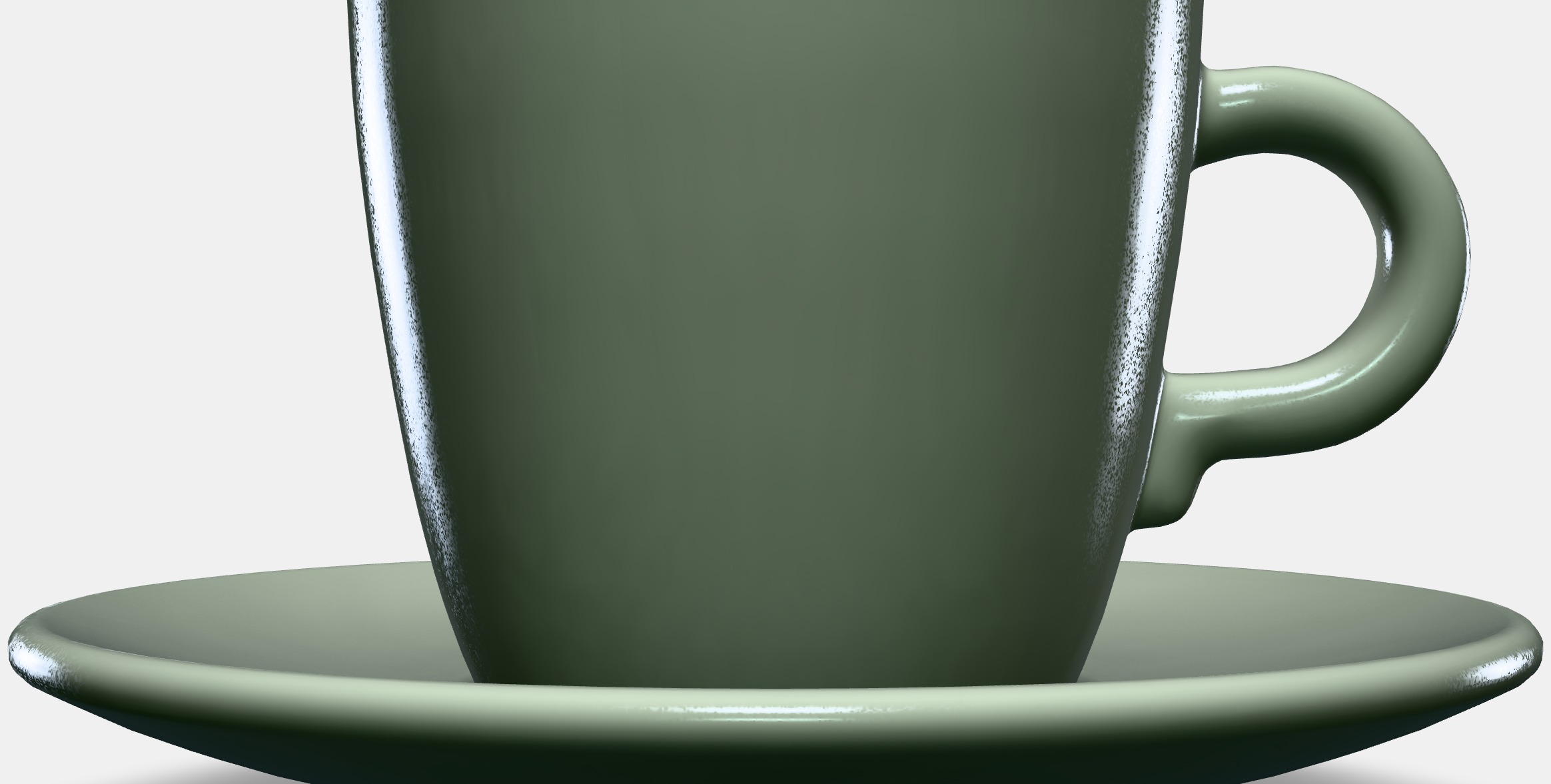 FARGKLAR Cup with saucer 4 Low-poly 3D model_11