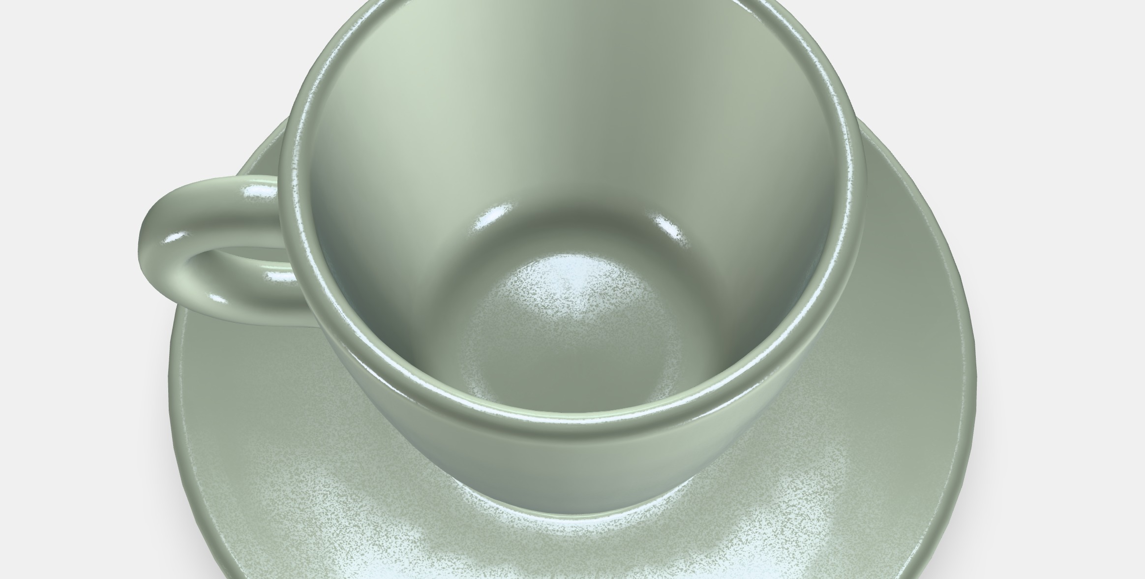 FARGKLAR Cup with saucer 4 Low-poly 3D model_8