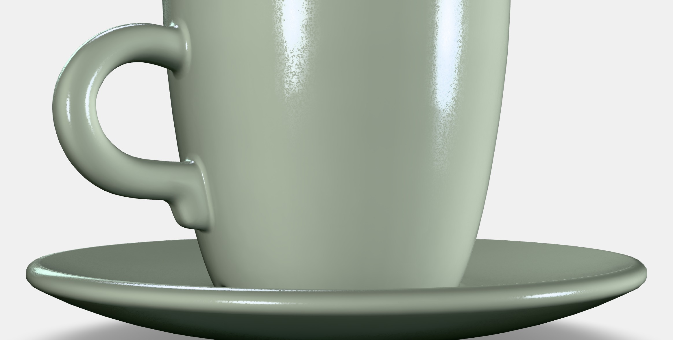FARGKLAR Cup with saucer 4 Low-poly 3D model_2