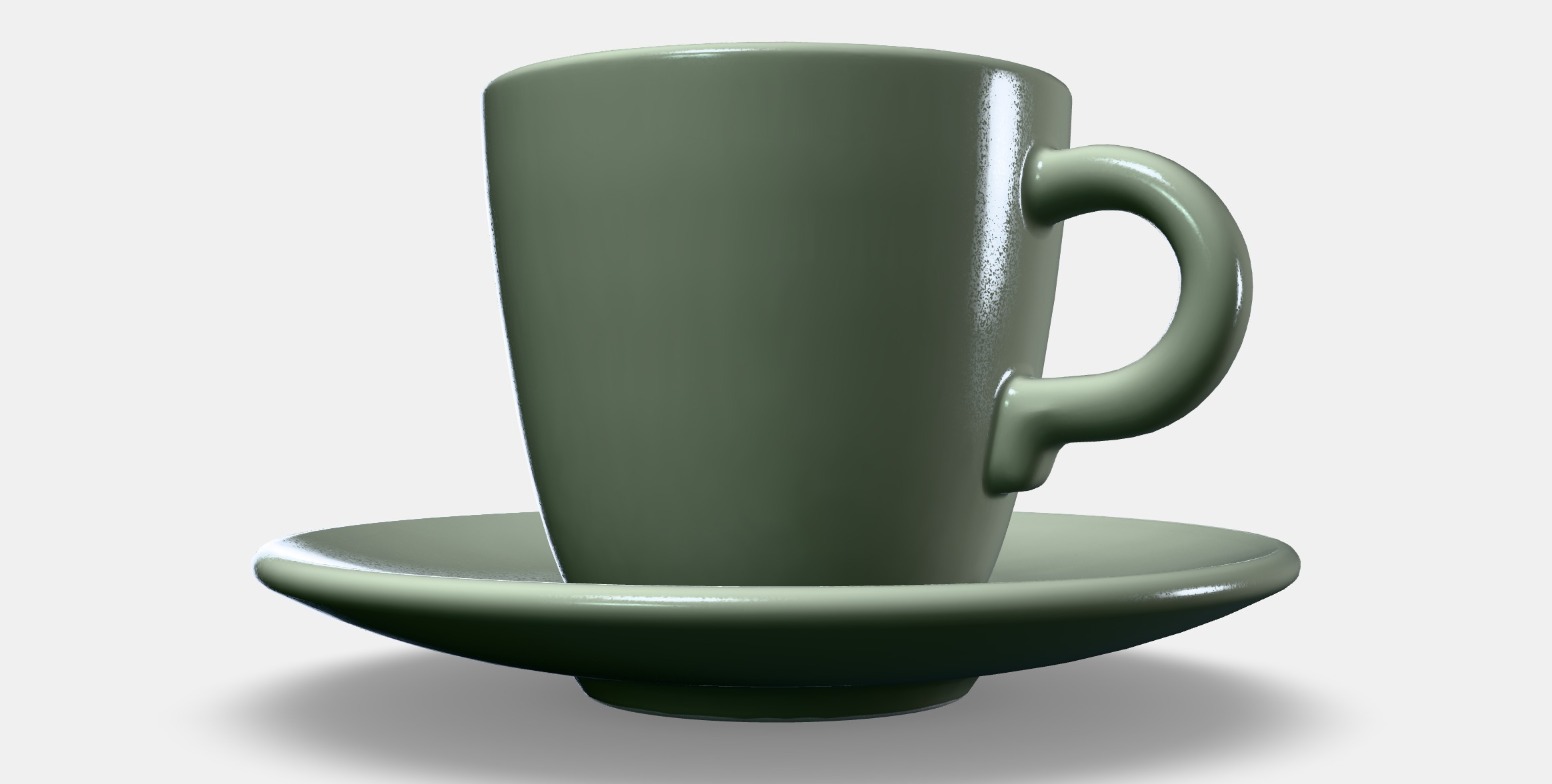 FARGKLAR Cup with saucer 4 Low-poly 3D model_13