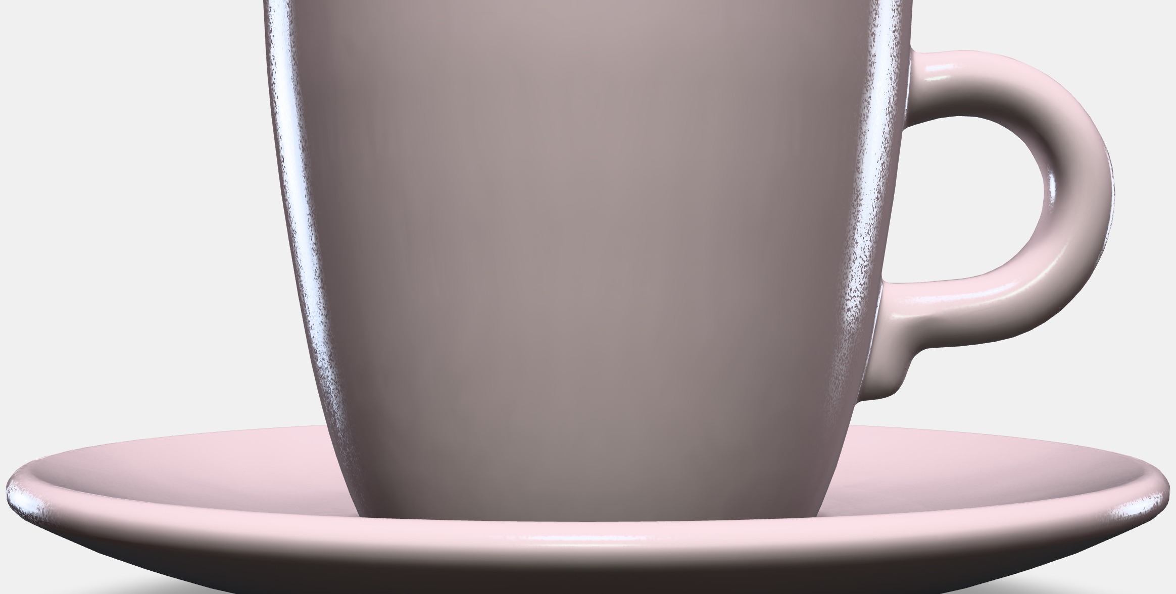 FARGKLAR Cup with saucer 5 Low-poly 3D model_11