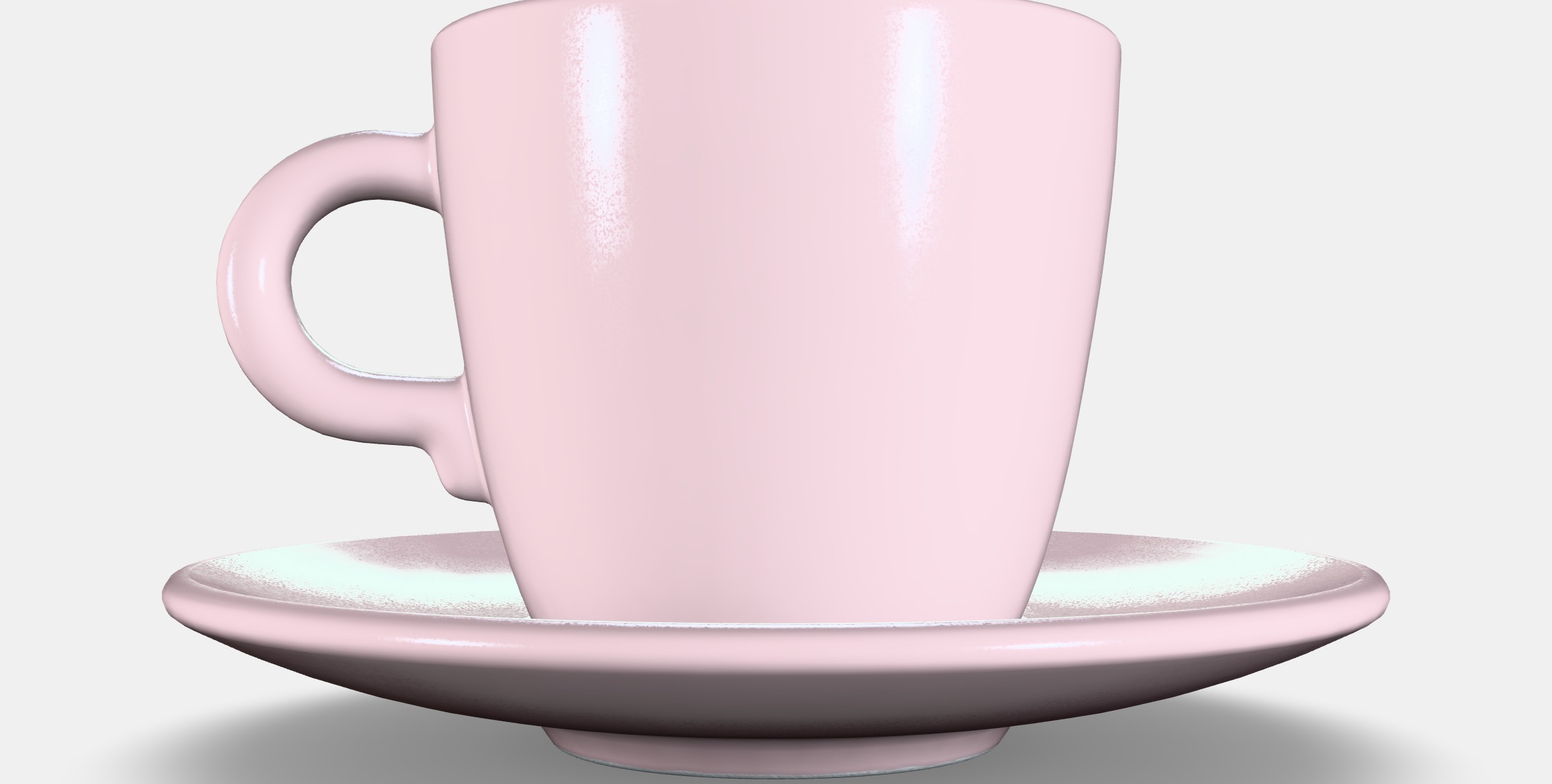 FARGKLAR Cup with saucer 5 Low-poly 3D model_15