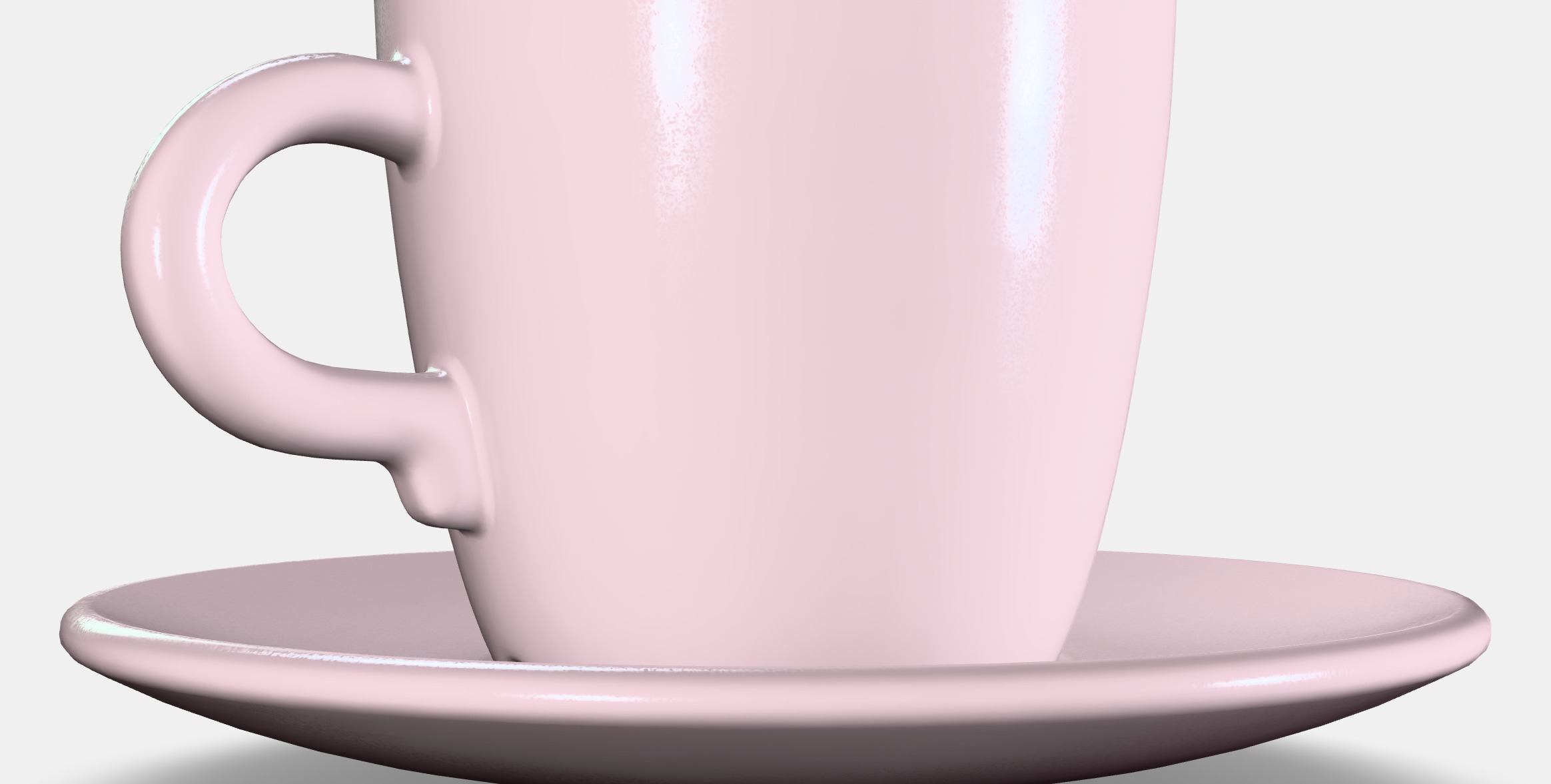 FARGKLAR Cup with saucer 5 Low-poly 3D model_4
