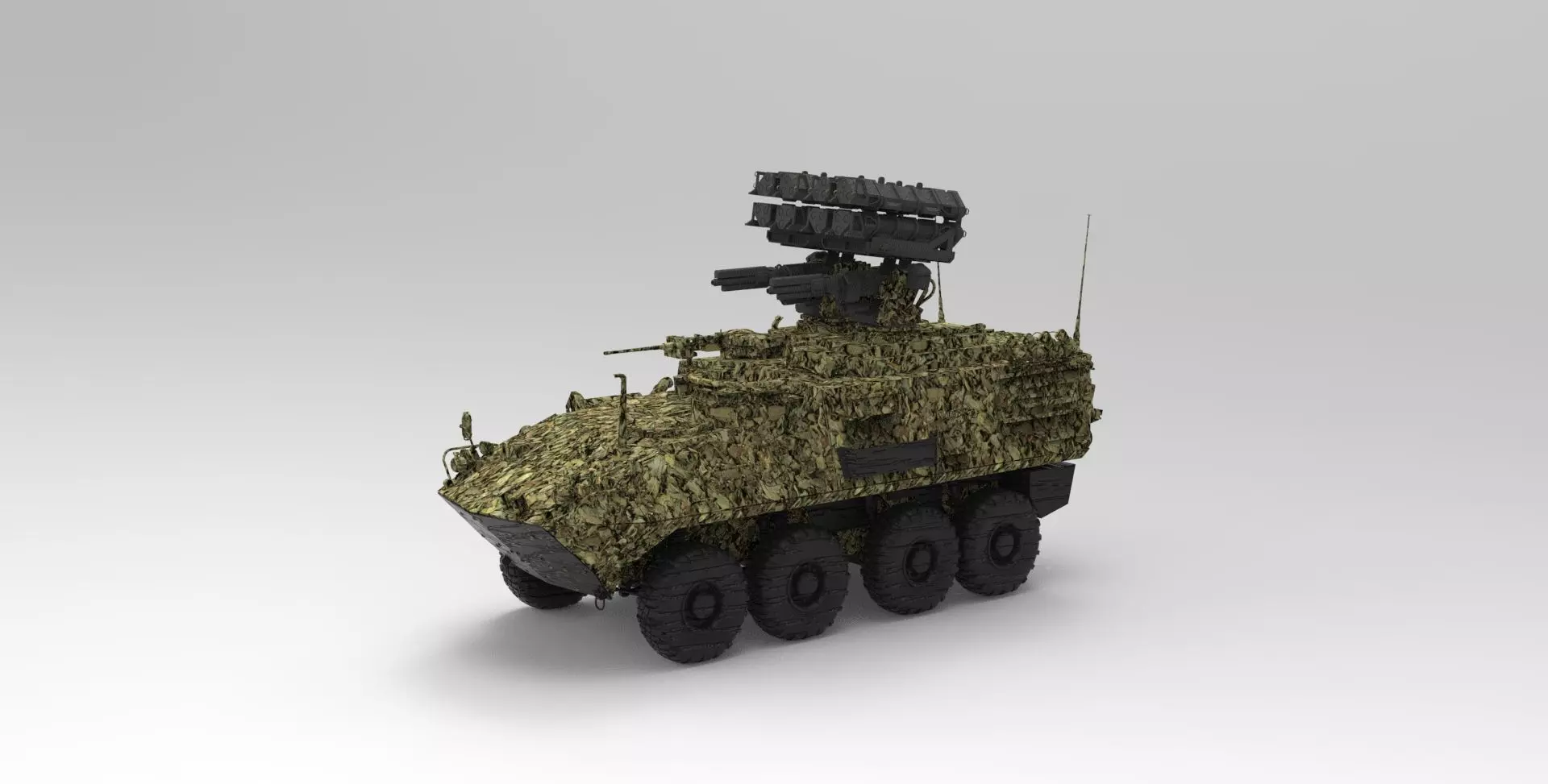 APC Armored Vehicle 3D model